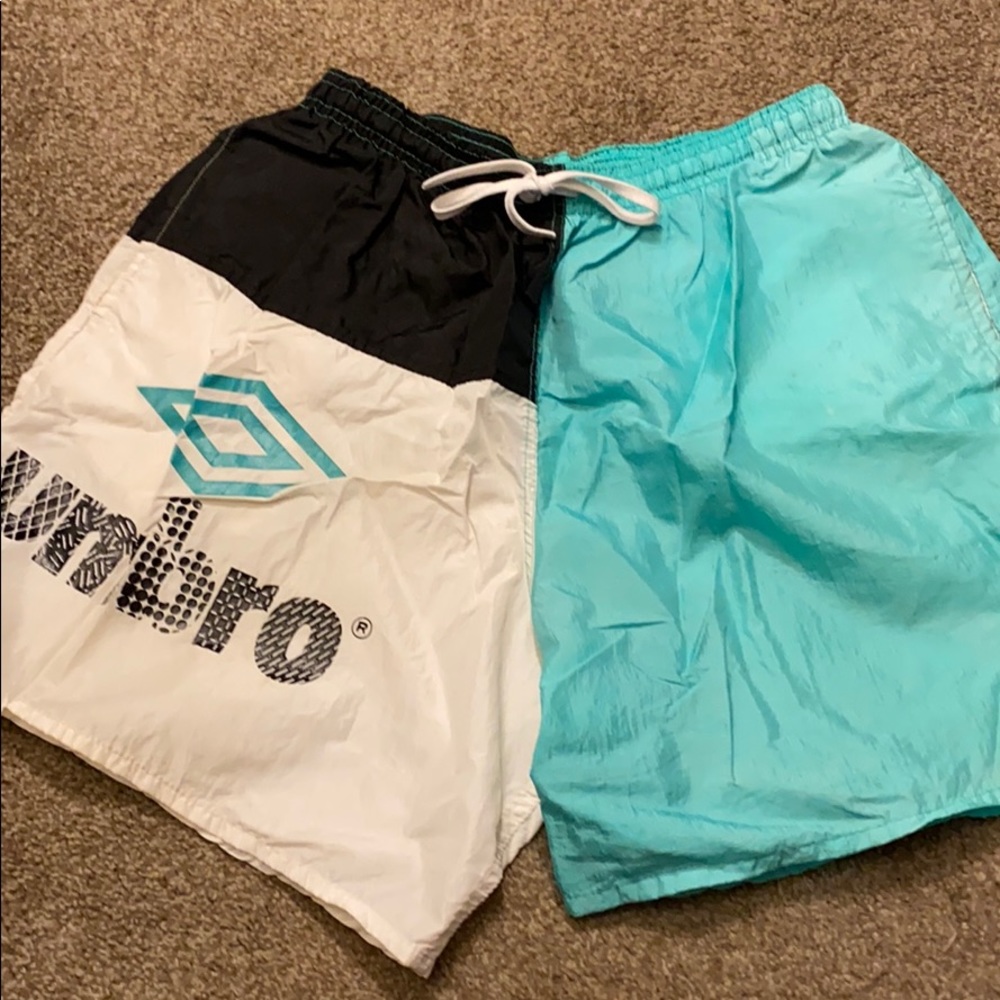 Vintage Umbro Nylon Shorts